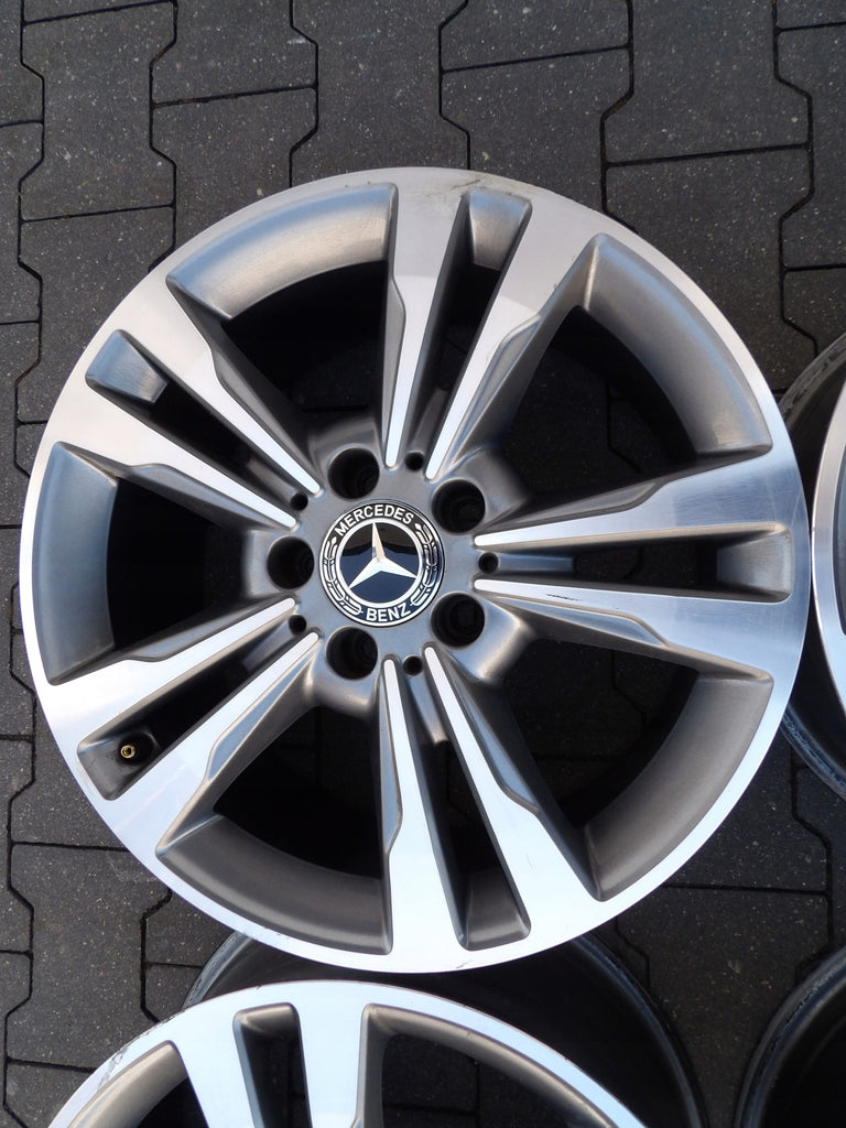4x Alufelge 17 Zoll 8.0" 5x112 48ET Mercedes-Benz Rim Wheel FEL7436434114dq