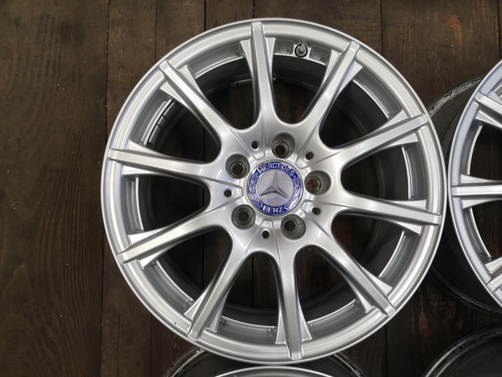 4x Alufelge 16 Zoll 6.5" 5x112 38ET A2054012400 Mercedes-Benz W205 Rim Wheel FEL8697110711xc