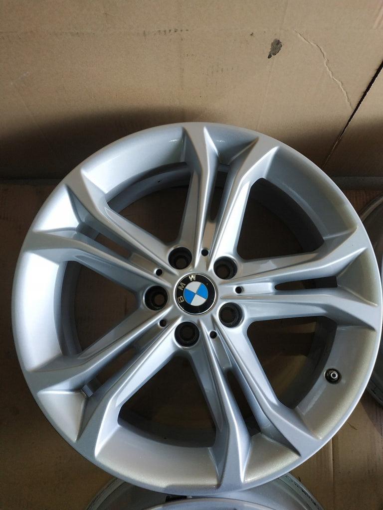 4x Alufelge 18 Zoll 7.0" 5x112 22ET Glanz Silber 6876918 BMW X3 G01 G02 FEL5828799598mp