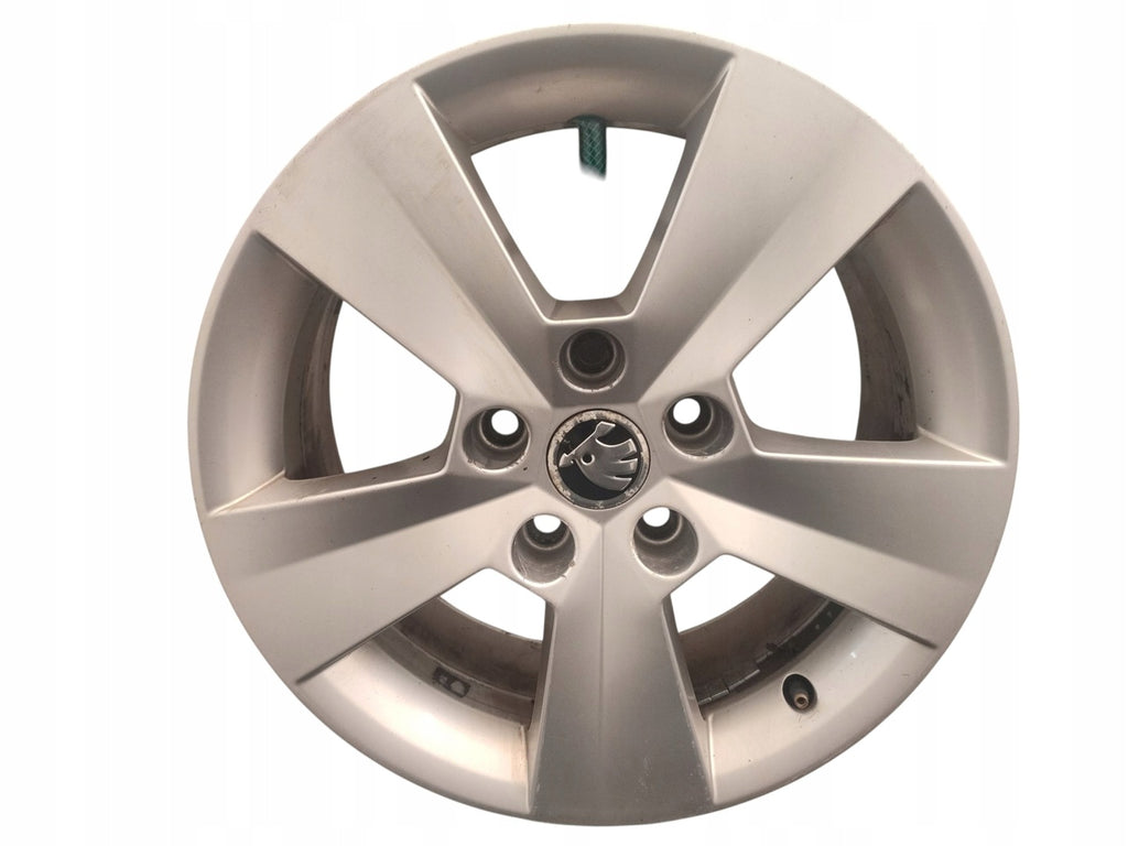 1x Alufelge 16 Zoll 6.5" 5x112 Silber 3V0601025A Skoda Superb Iii Rim Wheel FEL9468962627xo