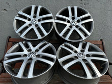 Load image into Gallery viewer, 4x Alufelge 16 Zoll 6.5" 5x112 50ET Glanz Graphit 1K0601025BM Mg Golf V I FEL5040788584eg