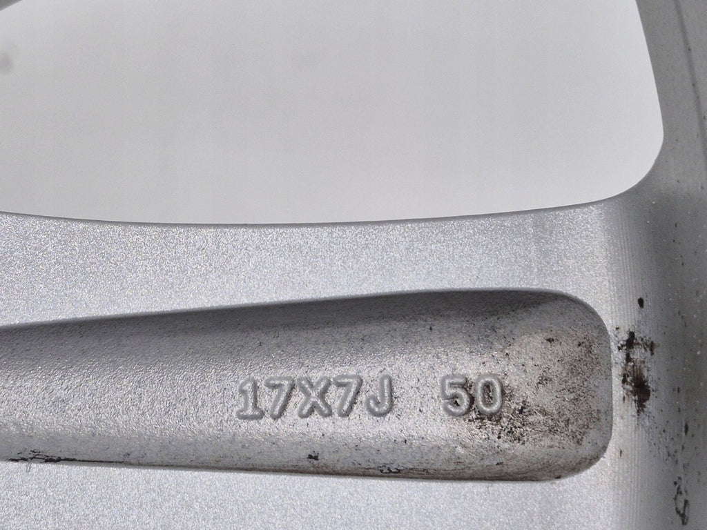 1x Alufelge 18 Zoll 7.0" 5x114.3 50ET Glanz Silber 9965617070 Mazda Cx-5