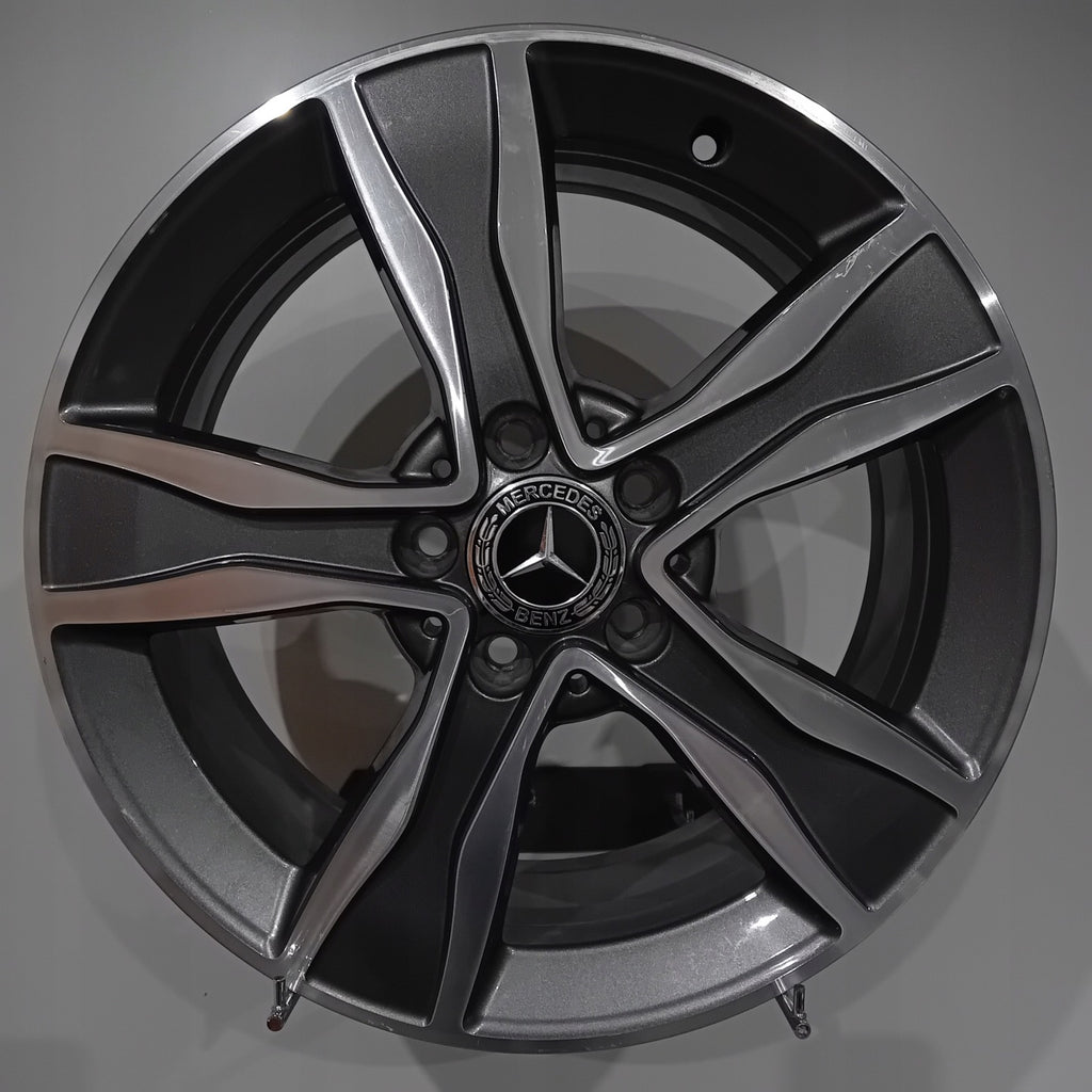 1x Alufelge 17 Zoll 7.0" 5x112 48 5ET A2054010800 Mercedes-Benz W205 Rim Wheel FEL9661896911kl
