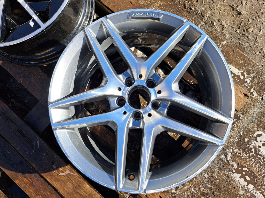 1x Alufelge 19 Zoll 8.5" 5x112 38ET Schwarz A2224011000 Mercedes-Benz W222 FEL2041381495ow