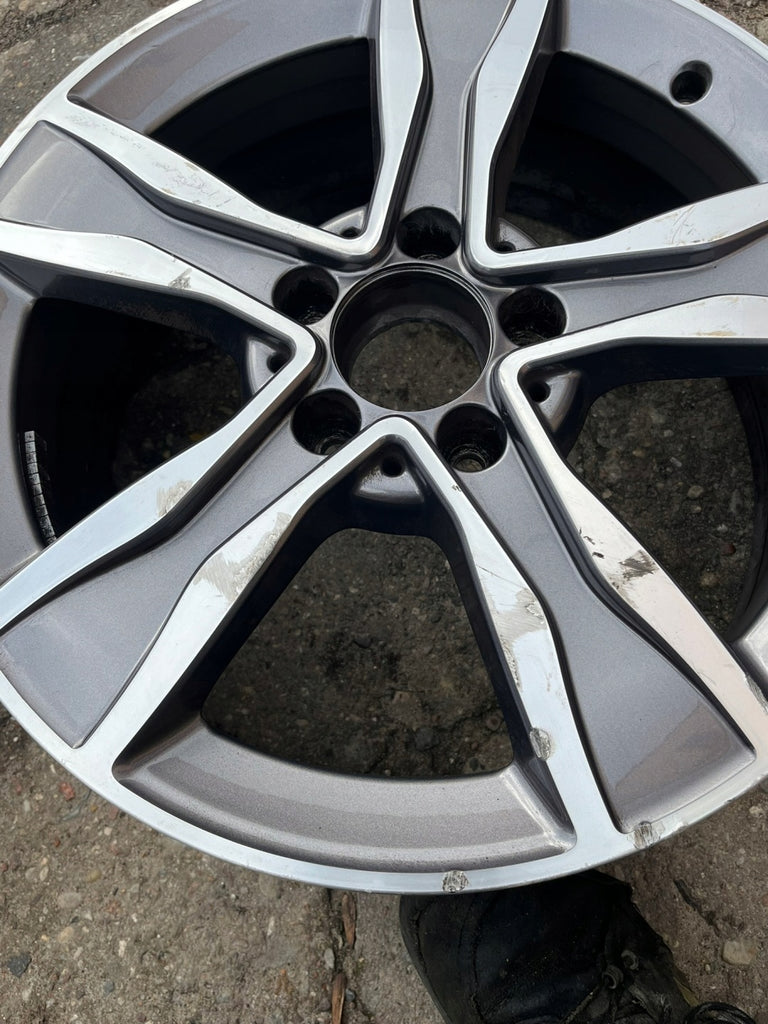 1x Alufelge 17 Zoll 7.0" 5x112 48 5ET Glanz Grau A2054010800 Mercedes-Benz Mg FEL8232296439yr