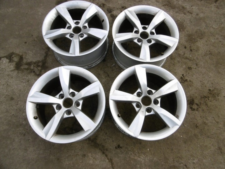 4x Alufelge 16 Zoll 7.5" 5x112 37ET Glanz Silber 4G0071496 Audi A6 C7 Rim Wheel FEL1574652301eq