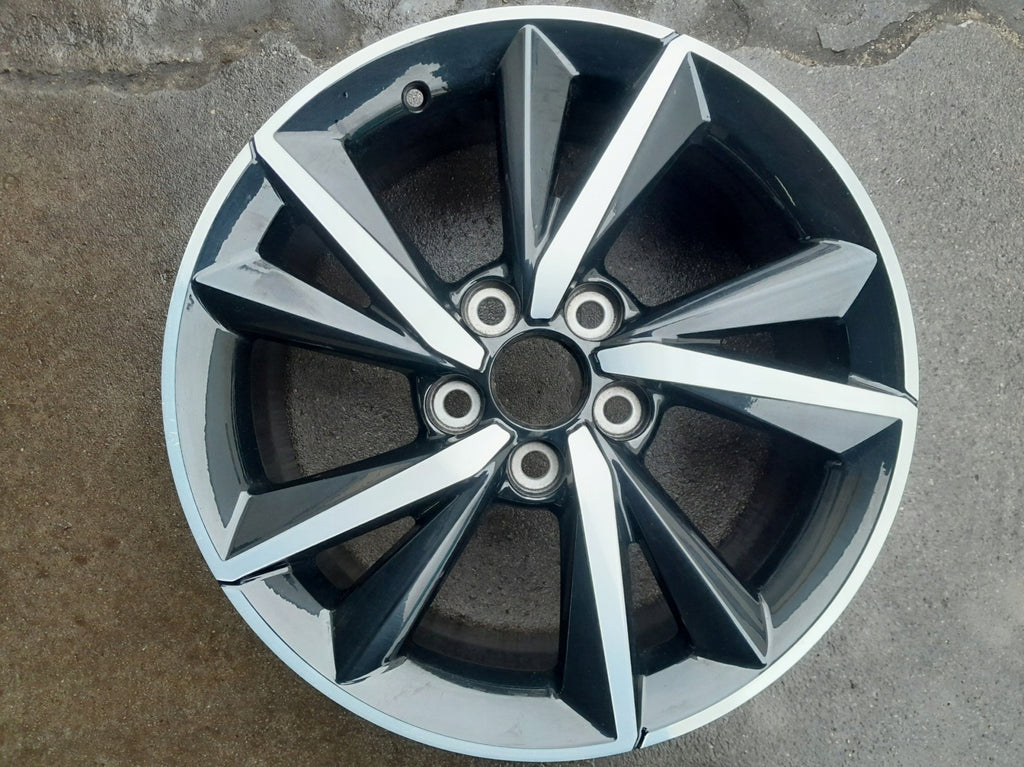 1x Alufelge 17 Zoll 7.0" 5x114.3 50ET Glanz Schwarz PW457-02001 Toyota Auris FEL8529905221ze