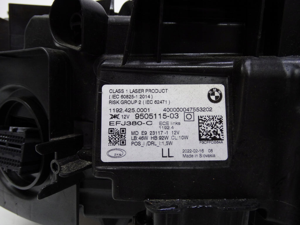 Frontscheinwerfer BMW G22 G82 9505115 Laser Links Scheinwerfer Headlight SCH4940030149pb