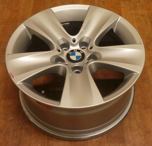 1x Alufelge 17 Zoll 8.0" 5x120 30ET Glanz Silber 6790172 BMW 5 F10 Rim Wheel FEL4123207493od