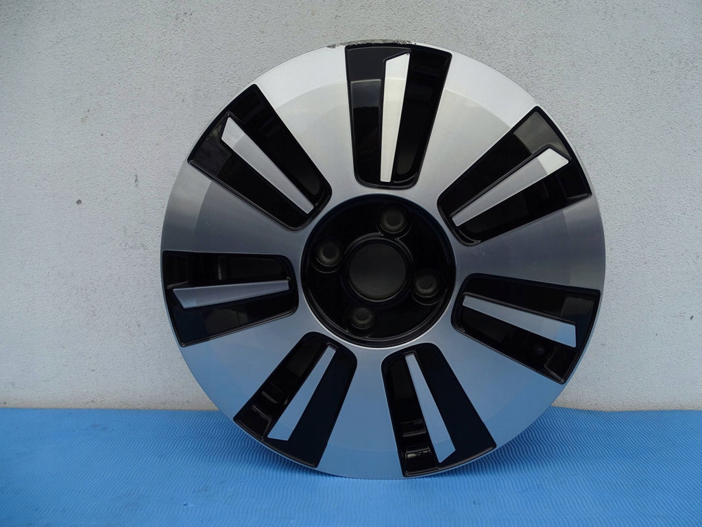 1x Alufelge 15 Zoll 5.0" 4x100 35ET Glanz Schwarz 1S0601025AH VW Rim Wheel FEL9924521302er