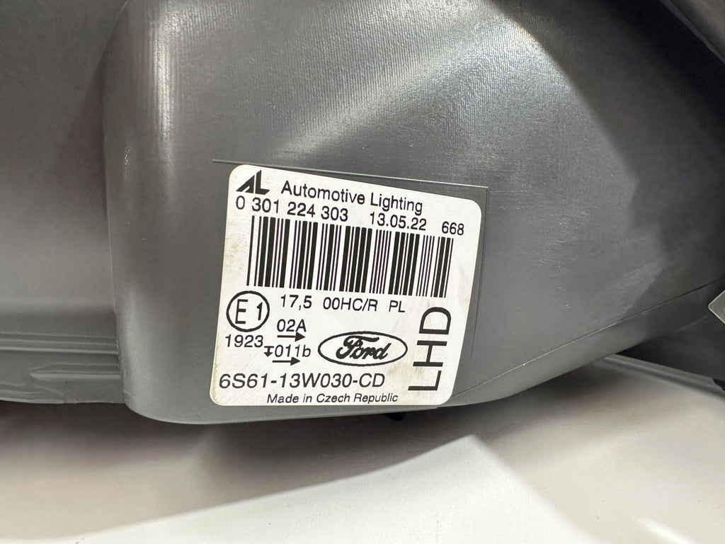 Frontscheinwerfer Ford Fiesta 6S61-13W030-CD Links Scheinwerfer Headlight SCH1423444608qb