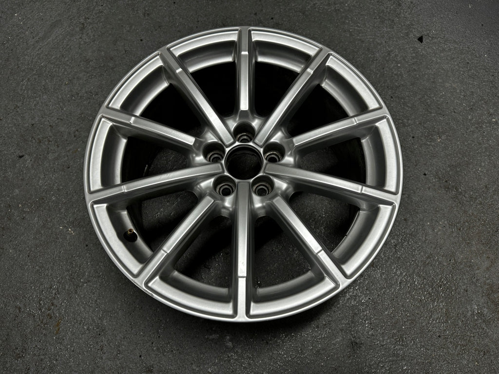 1x Alufelge 17 Zoll 7.5" 5x100 36ET Glanz Silber 8X0601025BM Audi Rim Wheel FEL5467320054gp