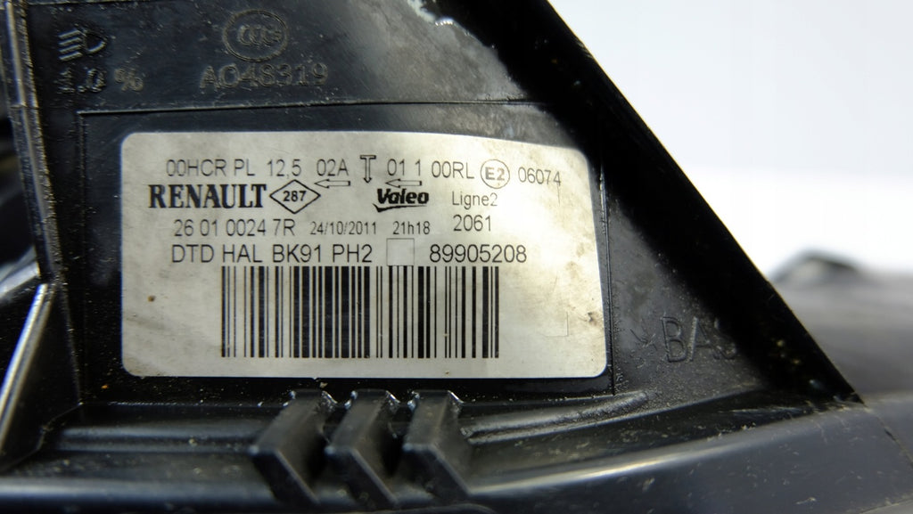 Frontscheinwerfer Renault Laguna III 260100247R Rechts Scheinwerfer Headlight SCH4781577440mg