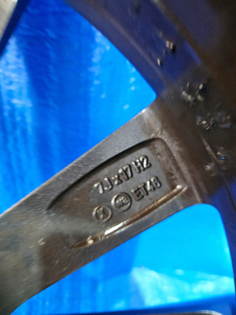 1x Alufelge 17 Zoll 7.0" 5x100 5JJ601025F Skoda Fabia Rapid Rim Wheel