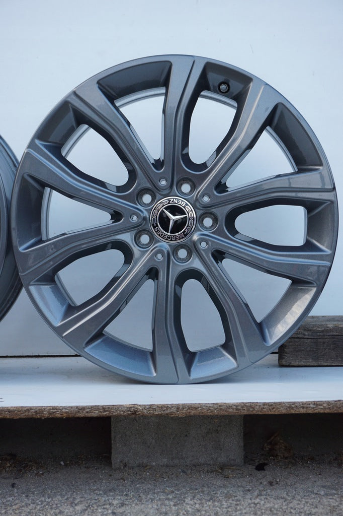 4x Alufelge 19 Zoll 8.0" 5x112 56ET Glanz Graphit A1664011500 Mercedes-Benz W166 FEL7367203493uw