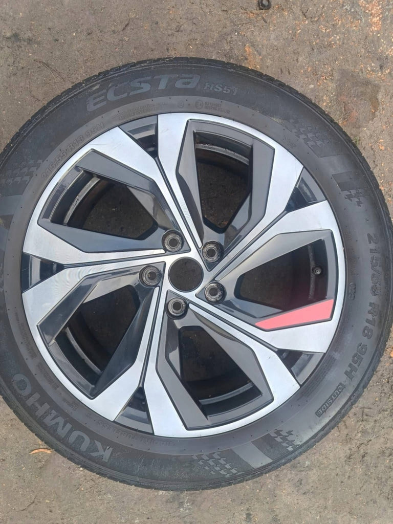 1x Alufelge 18 Zoll 35ET 403009719R Renault Koleos I Captur Arkana Rim Wheel FEL5602873025rw