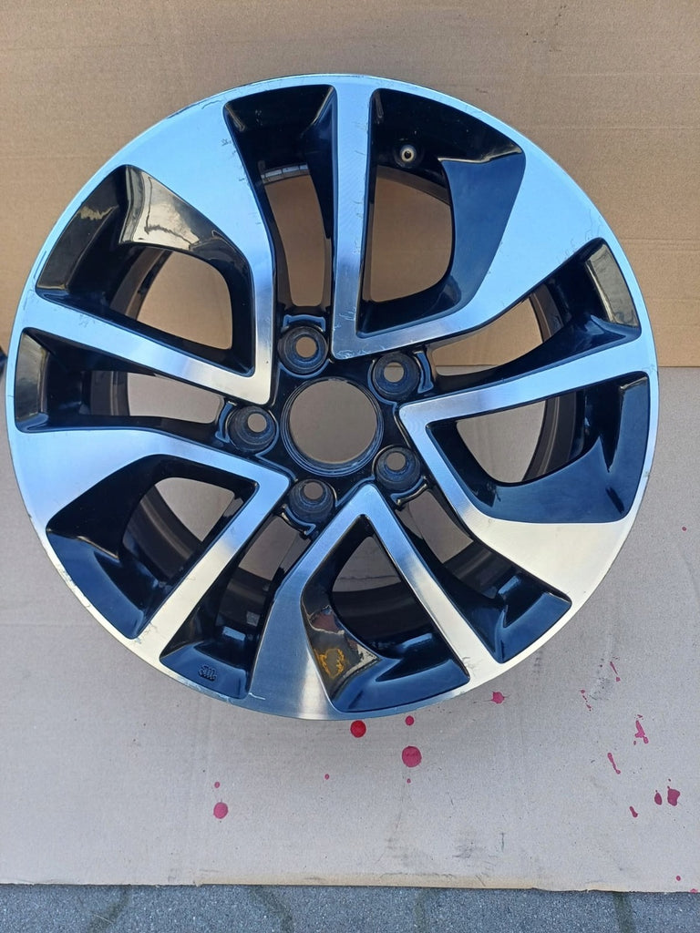 1x Alufelge 16 Zoll 6.5" 5x114.3 45ET 7065BTR3 Honda Civic Rim Wheel