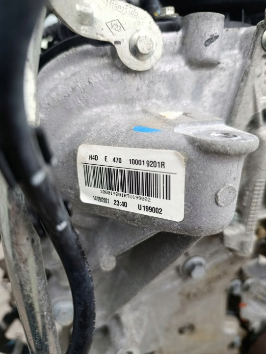 Motor Renault Clio I V H4DE470 1.0 TCE 91PS 67kW 29TKm 2021 Benzin Unkomplett MOT6023622514av