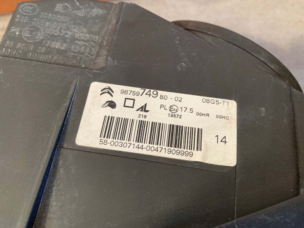 Frontscheinwerfer Citroën C4 Picasso II 9675974980 Links Scheinwerfer Headlight