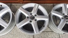 Laden Sie das Bild in den Galerie-Viewer, 4x Alufelge 16 Zoll 6.5" 5x112 42ET 3AA071496A VW Passat Sharan Touran Golf I FEL3767233229ix
