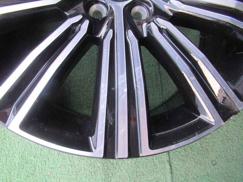 1x Alufelge 18 Zoll 8.0" 5x108 42ET Glanz Schwarz 31471312 Volvo S60 V60