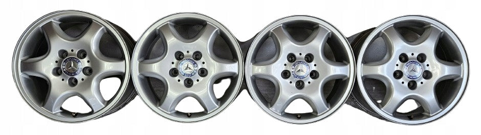 4x Alufelge 16 Zoll 7.0" 5x112 37ET A2084010502 Mercedes-Benz Cla Clk Slc Slk FEL7007561315nr