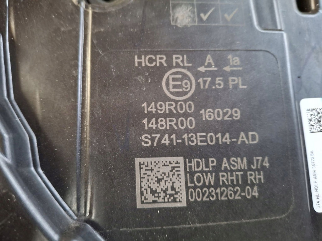 Frontscheinwerfer VW Transporter S741-13E014-AD Rechts Scheinwerfer Headlight SCH9854727079mp
