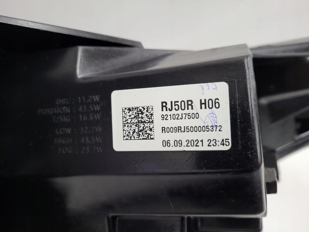 Frontscheinwerfer Kia Ceed 92102J7500 Full LED Rechts Scheinwerfer Headlight