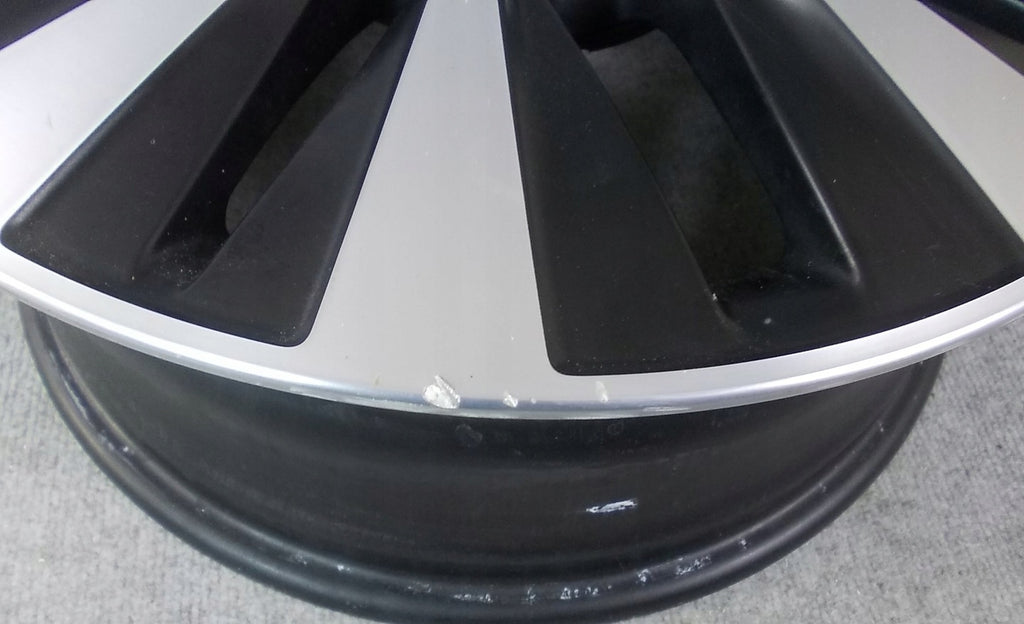 1x Alufelge 17 Zoll 6.5" 5x112 44ET Matt Schwarz A1774011000 Mercedes-Benz W177