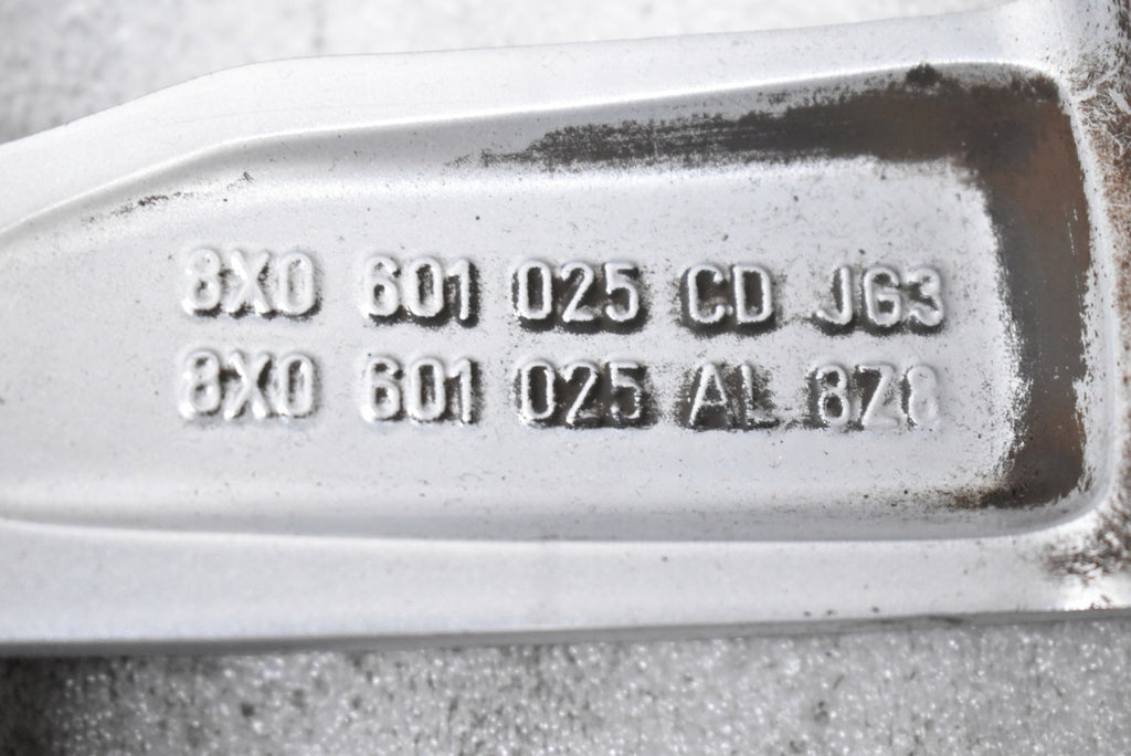 1x Alufelge 17 Zoll 7.5" 5x100 36ET Glanz Silber 8X0601025CD Audi A1 Rim Wheel FEL3225300175em