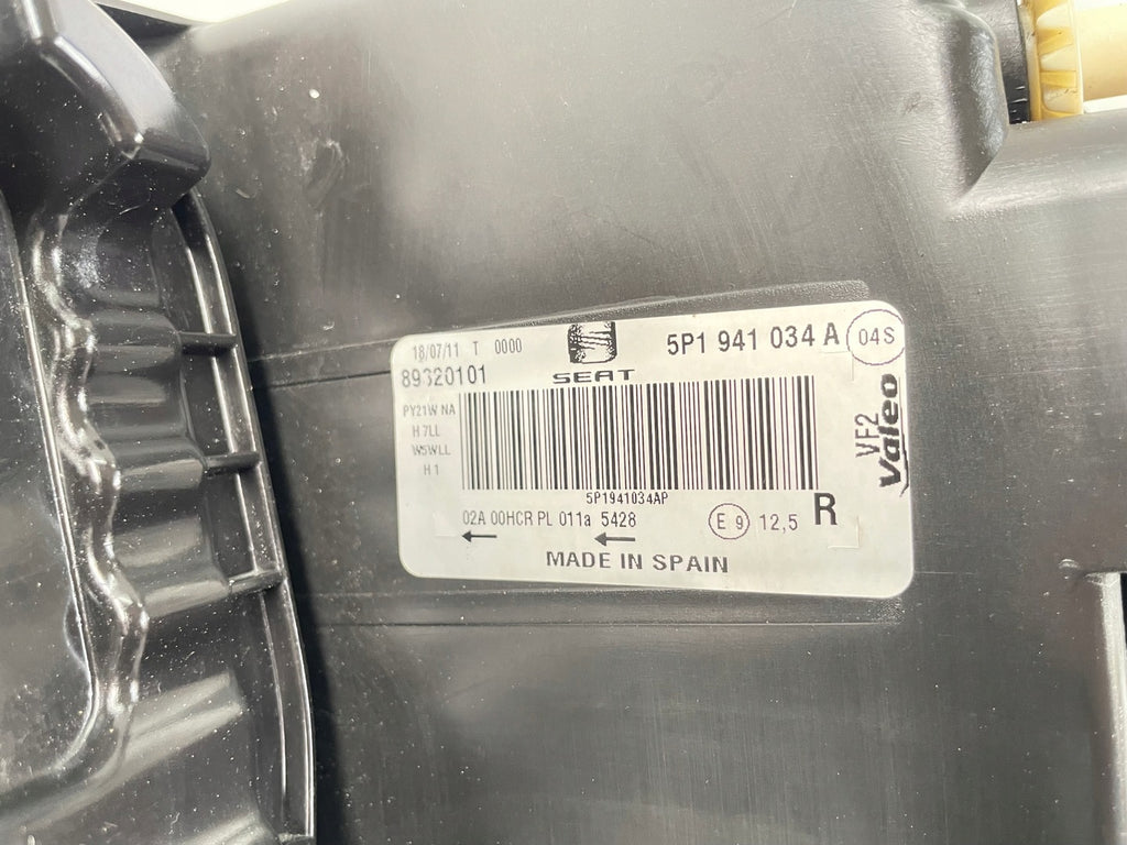 Frontscheinwerfer Seat Altea 5P1941034A 5P1941033A Ein Satz Headlight