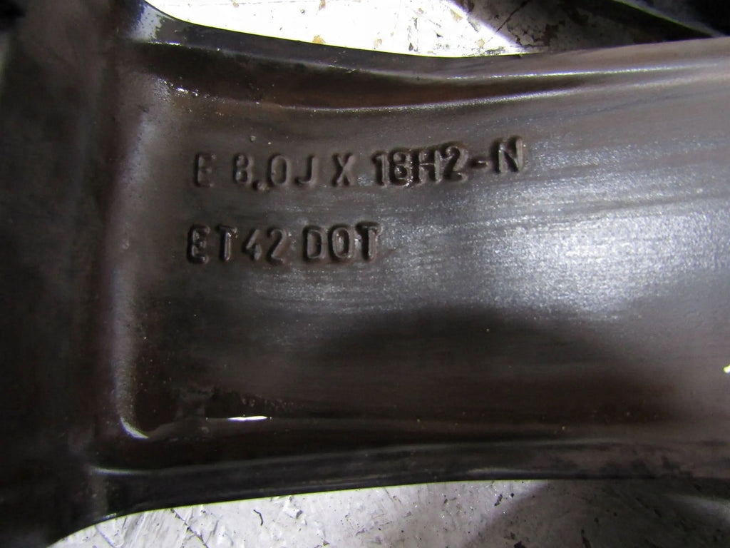 1x Alufelge 18 Zoll 8.0" 5x108 42ET 31471312 Volvo S60 V60 V90 Rim Wheel