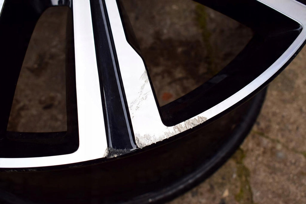 1x Alufelge 19 Zoll 7.5" 5x108 50 5ET Glanz Schwarz 32134530 Volvo Xc60 Ii