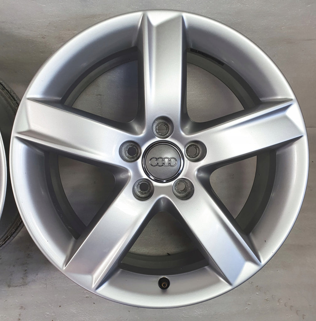 4x Alufelge 17 Zoll 7.0" 5x112 37ET Glanz Silber 8R0071497 Audi C7 B8 Rim Wheel FEL4298651443zl