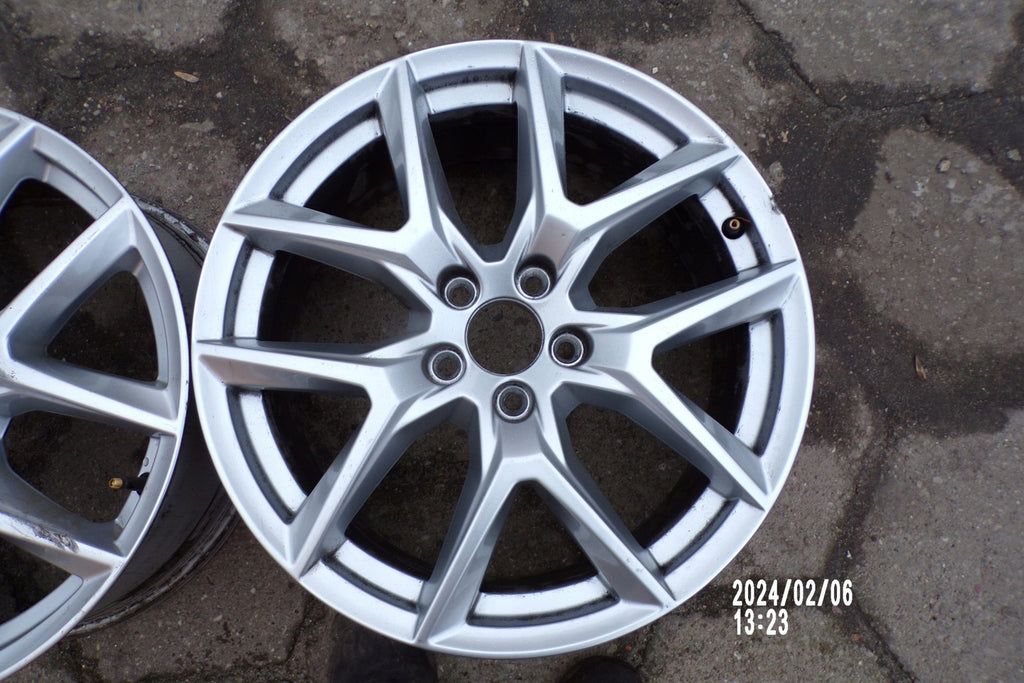 1x Alufelge 18 Zoll 7.5" 5x108 50,5ET Glanz Silber 31423851 Volvo Xc60 Rim Wheel