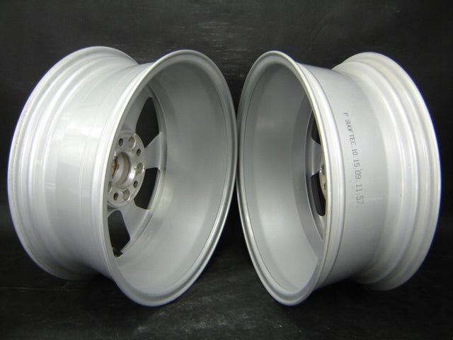 4x Alufelge 17 Zoll 7.0" 5x112 37ET Glanz Silber 8R0601025E Audi A5 Q5 Rim Wheel FEL5485183530pf