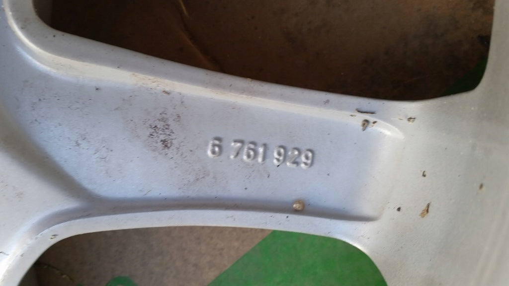 1x Alufelge 17 Zoll 7.5" 5x120 40ET Glanz Silber 6761929 BMW X5 E53 Rim Wheel FEL9471142556kp