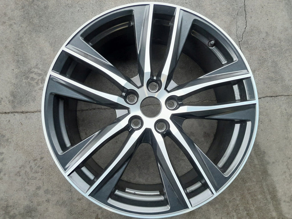 1x Alufelge 19 Zoll 8.0" 5x112 50ET Glanz Schwarz 5F0601025AC Seat Leon FEL4196876951mr
