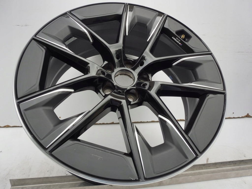 1x Alufelge 20 Zoll 8.0" 5x112 29ET Matt Schwarz 6895212 BMW 5 G31 G30 Rim Wheel FEL3421507380fi