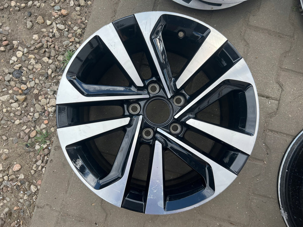 1x Alufelge 16 Zoll 6.5" 5x112 5H0XX Vw Rim Wheel