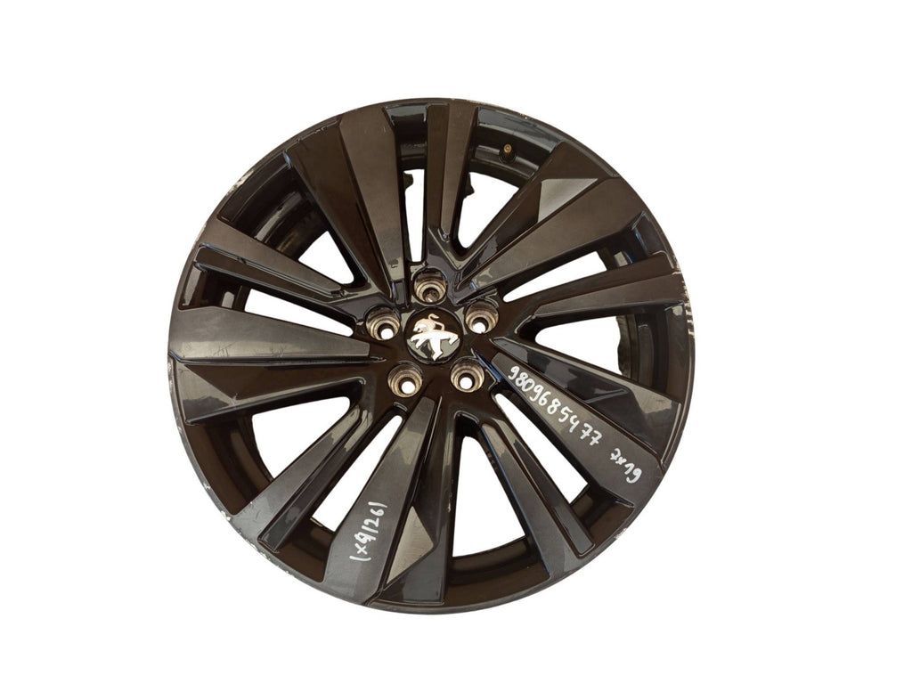 1x Alufelge 19 Zoll 5x108 9809685477 Peugeot Rim Wheel FEL7214083510dq