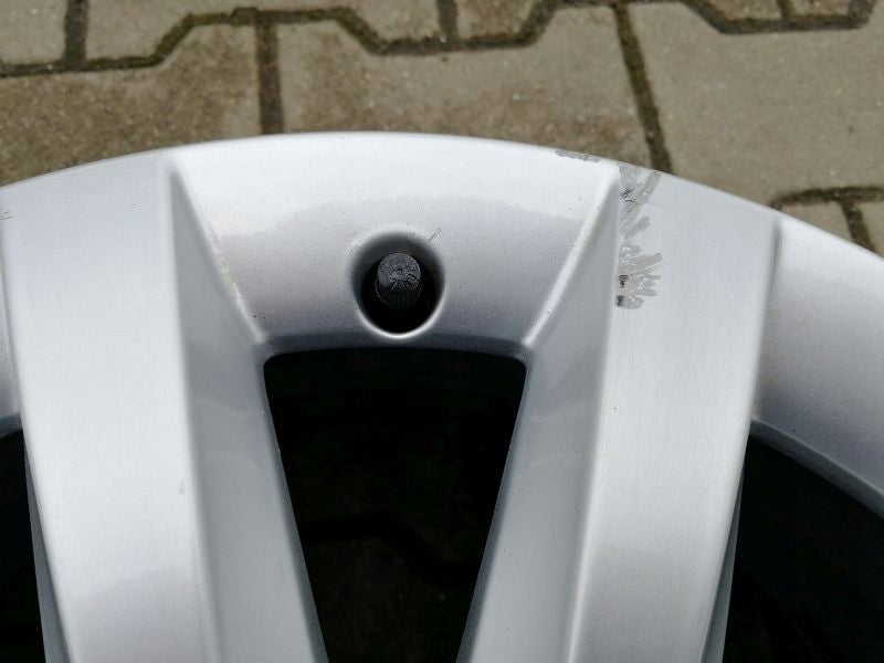 1x Alufelge 16 Zoll 6.5" 5x112 49ET Glanz Silber A2464010202 Mercedes-Benz FEL8732711394xi