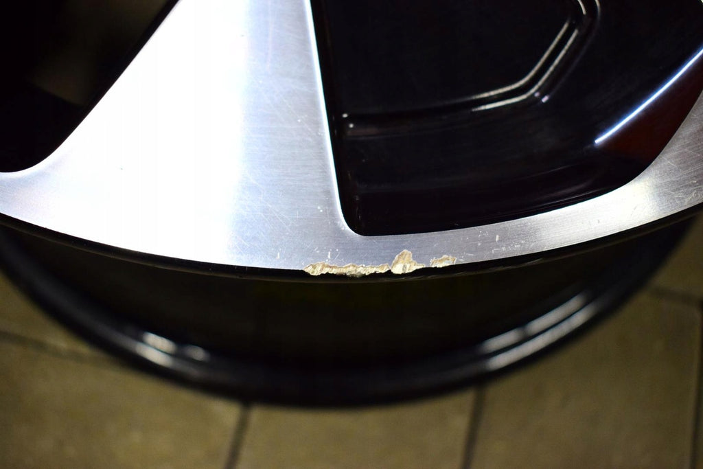 1x Alufelge 16 Zoll 6.5" 5x114.3 50ET Glanz Schwarz 52910-CR100 Kia Ceed