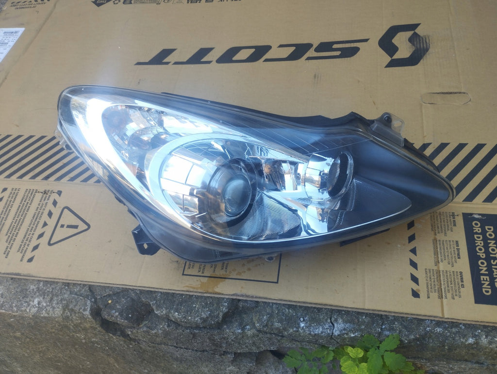 Frontscheinwerfer Opel Corsa D 13186386 Rechts Scheinwerfer Headlight SCH1723304586zs