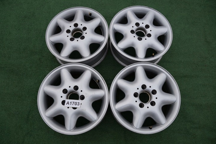 4x Alufelge 15 Zoll 6.0" 5x112 31ET A2034010002 Mercedes-Benz W203 Rim Wheel FEL8937693466si