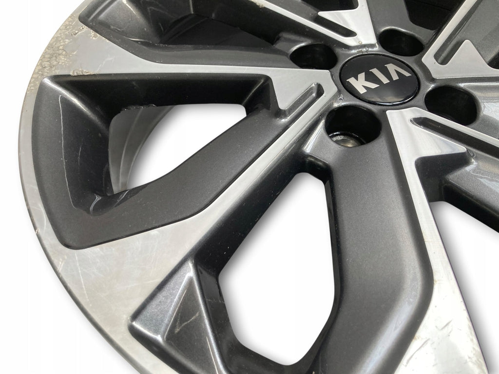 1x Alufelge 17 Zoll 6.5" 4x100 49ET Glanz Silber 52910-H8500 Kia Stonic Mg FEL1085553408mz
