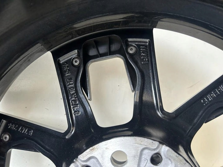 1x Alufelge 18 Zoll 8.5" 5x112 36ET Glanz Schwarz 8747286 BMW I4 G26 Rim Wheel FEL7636569148zs