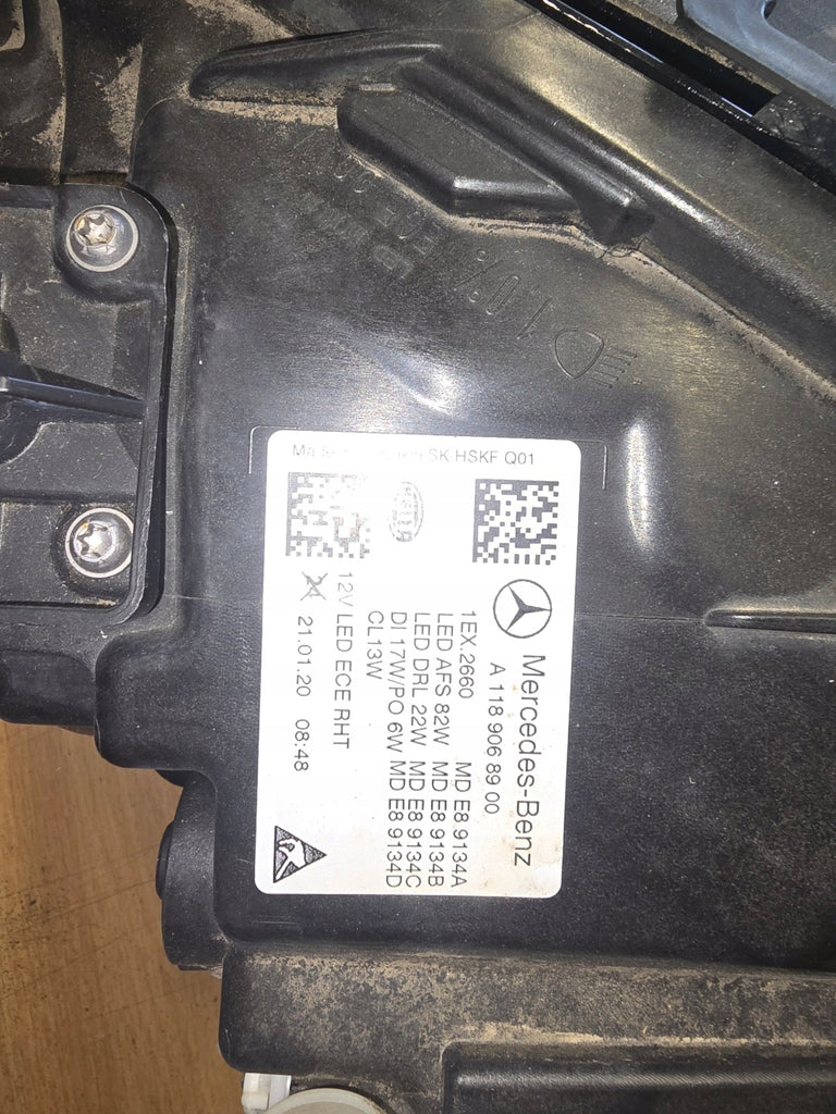 Frontscheinwerfer Mercedes-Benz Cla A1189068900 LED Links Scheinwerfer Headlight SCH4577573842el