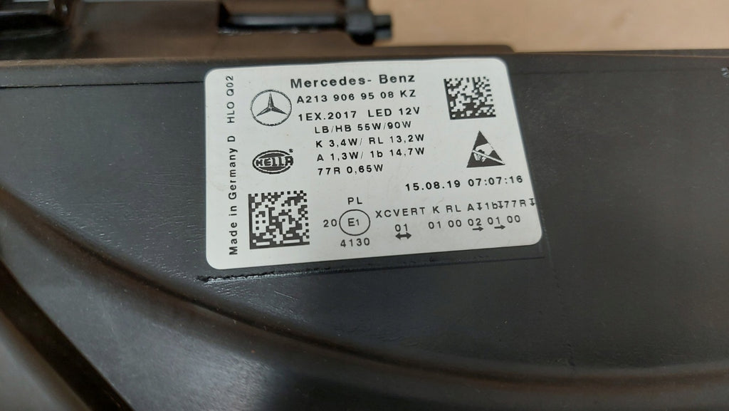 Frontscheinwerfer Mercedes-Benz W213 2139069508KZ Full LED Links Headlight SCH4221583206ph