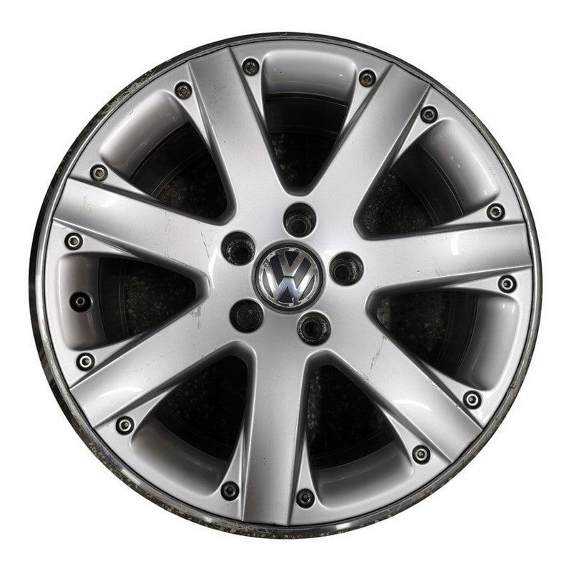 1x Alufelge 17 Zoll 7.5" 5x112 47ET Glanz Silber 3C0601025K VW Passat Rim Wheel